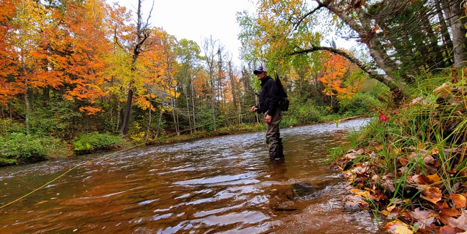 Trout Fishing the Brule River